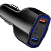 Ładowarka 12÷24V PLS34E, 2xUSB-A + USB-C, 3.1A, QC3