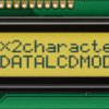 Wyświetlacz alfanumeryczny LCD, , Alfanumeryczny, podświetlanie LED, Fordata