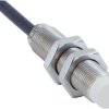 Czujnik zbliżeniowy M12 Indukcyjny 8 mm SICK Niewpuszczany 10 → 30 V prądu stałego długość 50mm Gwintowany