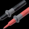 L4932 Test probes, red/black, 4 mm