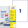 J8867-5 Magnetic signs, 210 x 297 mm, inkjet, A4, 5 labels