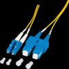 O0360.1-1.2 duplex jumper LC-SC, 9/125µ, OS2, yellow, 1m