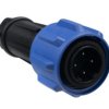 Złącze wielostykowe przemysłowe 4-pinowe Montaż na kablu Wtyczka Bulgin