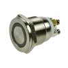 Przycisk GQ19PF-10E/B/24V/S metal/19mm przycisk OFF-(ON) monost. nie