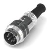 Łącze DIN RS PRO 7-pinowe, seria YE-1227B Kabel Prosty M16 100V 7 4A IP40 Męski