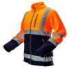 Bluza polarowa ostrzegawcza, pomarańczowa, rozmiar L 81-741-L