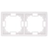 Simon Basic Standard Ramka podwójna uniwersalna biała BMR2/11