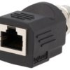 Rjs-12D04ff-Ls8001 Adapter M12 Żeński,Rj45 Gniazdo Kod D-Ethernet 4Pin Proste