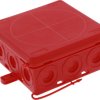 Wiska 10109592 Skrzynka przyłączeniowa (D x S x W) 86 x 86 x 41 mm czerwony IP55 1 szt.