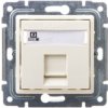 Vena Gniazdo Komputerowe Pojedyncze Rj45 Kat.5E Nieekranowane Krem 510365