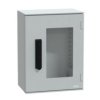 Obudowa hermetyczna natynkowa 430x330x200 mm drzwi transparentne zamek 3 punktowy IP66 Thalassa PLM NSYPLM43TVG SCHNEIDER ELECTR