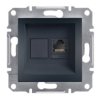 ASFORA Gniazdo komputerowe RJ45 kat.6 antracyt EPH4700171 SCHNEIDER ELECTRIC