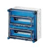 Skrzynka modułowa Mi, IP 65, wlk.2 - 2x12 modułów, bez zacisków, z 2 okienkami Mi 1227 2000616