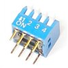 Przełącznik DIP switch 4 tory kątowy