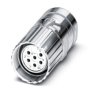 Złącze wielostykowe przemysłowe 6-pinowe M23 Montaż na kablu Gniazdo Phoenix Contact