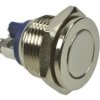 Przełącznik; przyciskowy; GQ16PF-10/N; OFF-(ON); 1 tor; bez podświetlenia; monostabilny; na panel; 2A; 36V DC; 16mm; IP65; Onpow