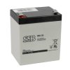 Akumulator AGM 12V 5Ah faston 6.3 SSB SB5-12L