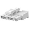 Socket housing, 5 pole, pitch 4.2 mm, straight, natural, 1586026-5