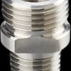 Screw-in adapter, 300 bar/30 MPa, M18, 1/4" NPT for flow and temperature sensors, E40242