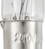 TRU COMPONENTS TC-12842732 Żarówka rurkowa 240 V 3 W BA9s ciepła biel 1 szt.