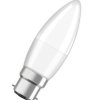 Żarówka LED OSRAM B37 Świeczka B22d 4.9W zamiennik 40W 470lm 2700K Ciepła 200 Klasa F 3 Lata Gwarancji
