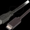 K5313SW.0,2 USB 3.0 cable, C connector to A port, 0.2 m