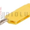 Wtyk banan 4mm do poł. wież. WW403-Y 50V=/30V~ 24A