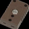 0220 0042 Miniature coupling type T, brown, -50 - +120°C