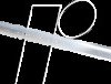 TS35/7.5-1000-AL Rail mounting, aluminium, 35 x 7.5 x 1000 mm