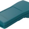 ABS enclosure, (L x W x H) 180 x 84 x 53.5 mm, blue (RAL 5020), IP40, 270104010