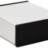 Aluminum enclosure, (L x W x H) 220 x 191 x 66 mm, natural, IP54, 1455U2202