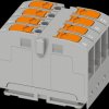 1300610 Distribution block - PTVFIX 2,5/4 gray