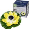 Lampa dekoracyjna, solarna FIAP SOLAR ACTIVE WaterLily Yellow 3206-3