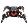 Czteronożny robot pająkowy z podczerwienią, ultradźwiękowy czujnik G, aplikacja do sterowania, zestaw do programowania STEM dla