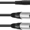 adapter XLR Omnitronic 30225158 30225158, 1.50 m