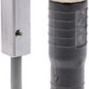 Czujnik indukcyjny 25x5x5mm podtynkowy Sn: 1,5 10-30V DC PNP NO IO-Link wtyczka kabla M8 3-pin 0,2m PUR (poliuretan) IBQ50176