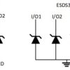 Quad 2.3-pF, 3.6-V, ±30-kV ESD protection diode with 12-A 8/20-uS surge rating for USB and Ethernet