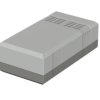 PS enclosure, (L x W x H) 125 x 67 x 40 mm, light gray/agate gray (RAL 7035), IP30, 32124012