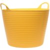 Faithfull FAIFLEX15Y Heavy-Duty Polyethylene Flex Tub 15 litres Yellow