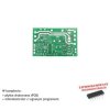 Centralka alarmowa PIR 230 V z pilotem IR - PCB i mikroprocesor do projektu AVT 1925