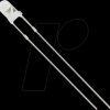3034W2C-DSC-B LED, 3mm, wired, white, 4000 mcd, 40°