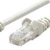 Kabel krosowy Intellinet Cat6, nieekranowany, U / UTP, wtyk RJ-45 / wtyk RJ-45, 0,5 m, szary