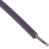 Przewód montażowy 0,2mm² Fioletowy RS PRO XLPE 24 AWG 6 kV DC dł. 100m 11/0,16 mm +105°C UL 3239