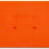 End/Intermediate plate for terminal block, 280-317