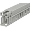 Wiring duct, (L x W x H) 2000 x 15 x 30 mm, PVC, stone gray, 6178003, 1 piece with 2 meters