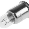Oświetlenie wskaźnika 28 V Midget Flanged bezbarwna Orbitec rozmiar T1 3/4