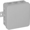 Puszka natynkowa pusta 12 wlotów VIPLAST V6 klik SZARA IP54 85x85x41mm 036-03