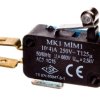 Wyłącznik krańcowy miniaturowy, 1CO, dźwignia krótka z metalową rolką, T0-MK1MIM1