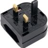 W250GB-G250F Wtyk AC brytyjski (nożowe) - gniazdo AC europejskie