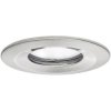 Paulmann 93882.0 Coin Slim LED Bathroom Recessed Light 6W IP65 Iron Brushed